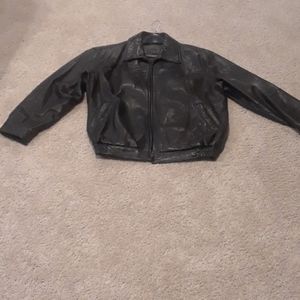 Men's Black Butter Soft Leather Jacket (2XL)